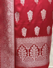 Illustrious Banarasi Silk Unstitched Suits