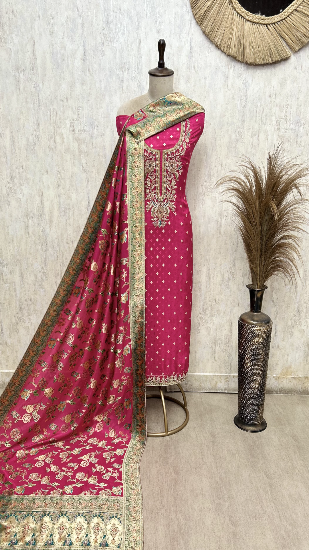 Royal Botanica Dola silk  Unstitched Suits