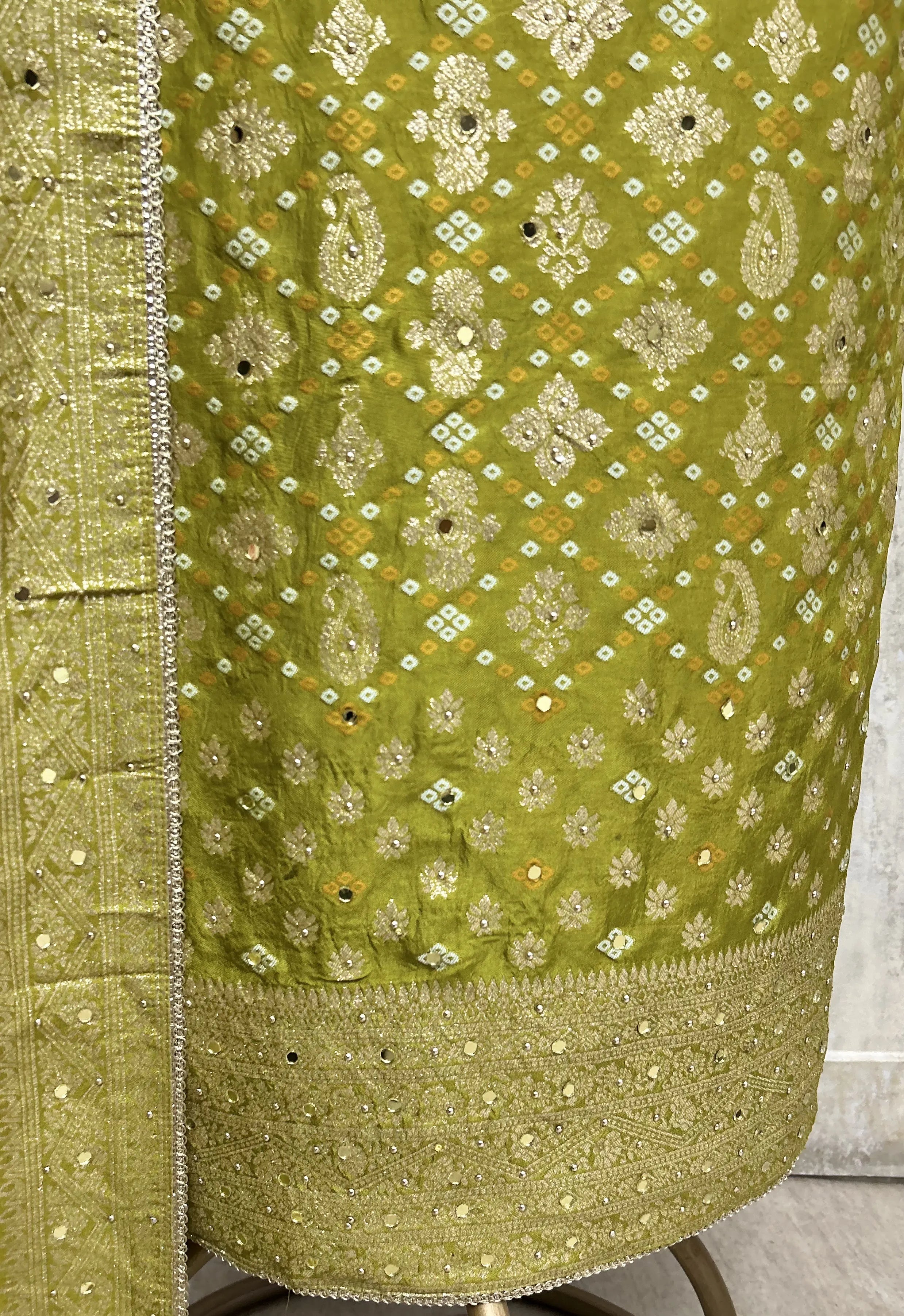 Regal Floral Dola silk Unstitched Suits