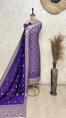 Regal Floral Dola silk Unstitched Suits