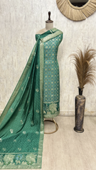 Ornate Allure Dola Silk Unstitched Suits
