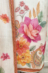Floral Muslin Unstitched suit