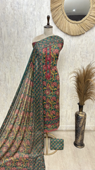 Regal Floral Cotton Unstitched Suit