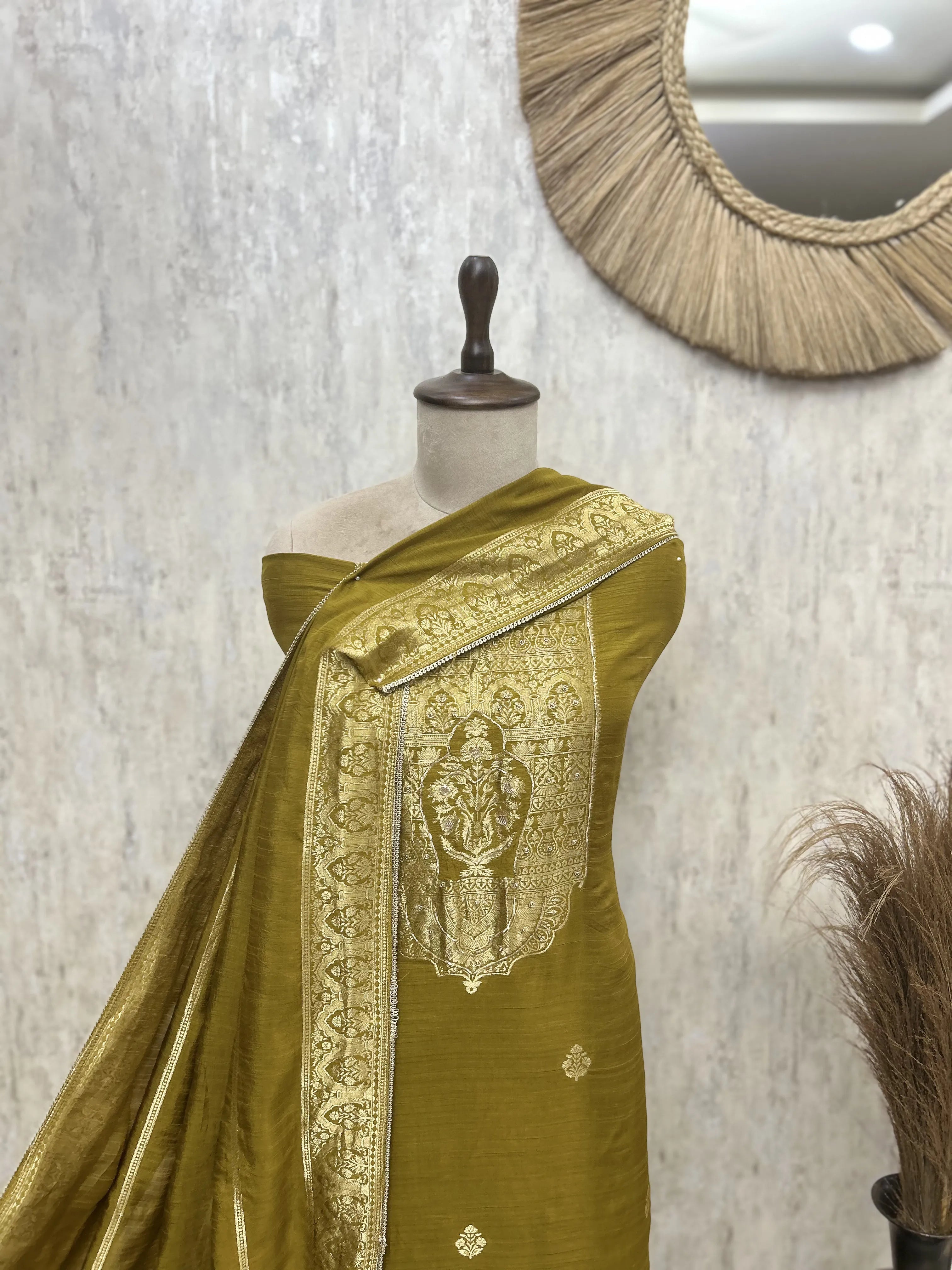 Regal Tussar Heritage Unstitched Suit