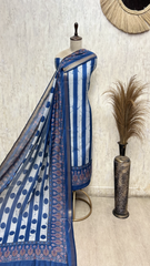 Regal Motif Maheshwari Unstitched Suit