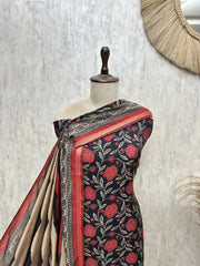 Heritage Bloom Maheshwari Unstitched Suit