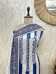 Royal Print Grace Muslin Unstitched suit