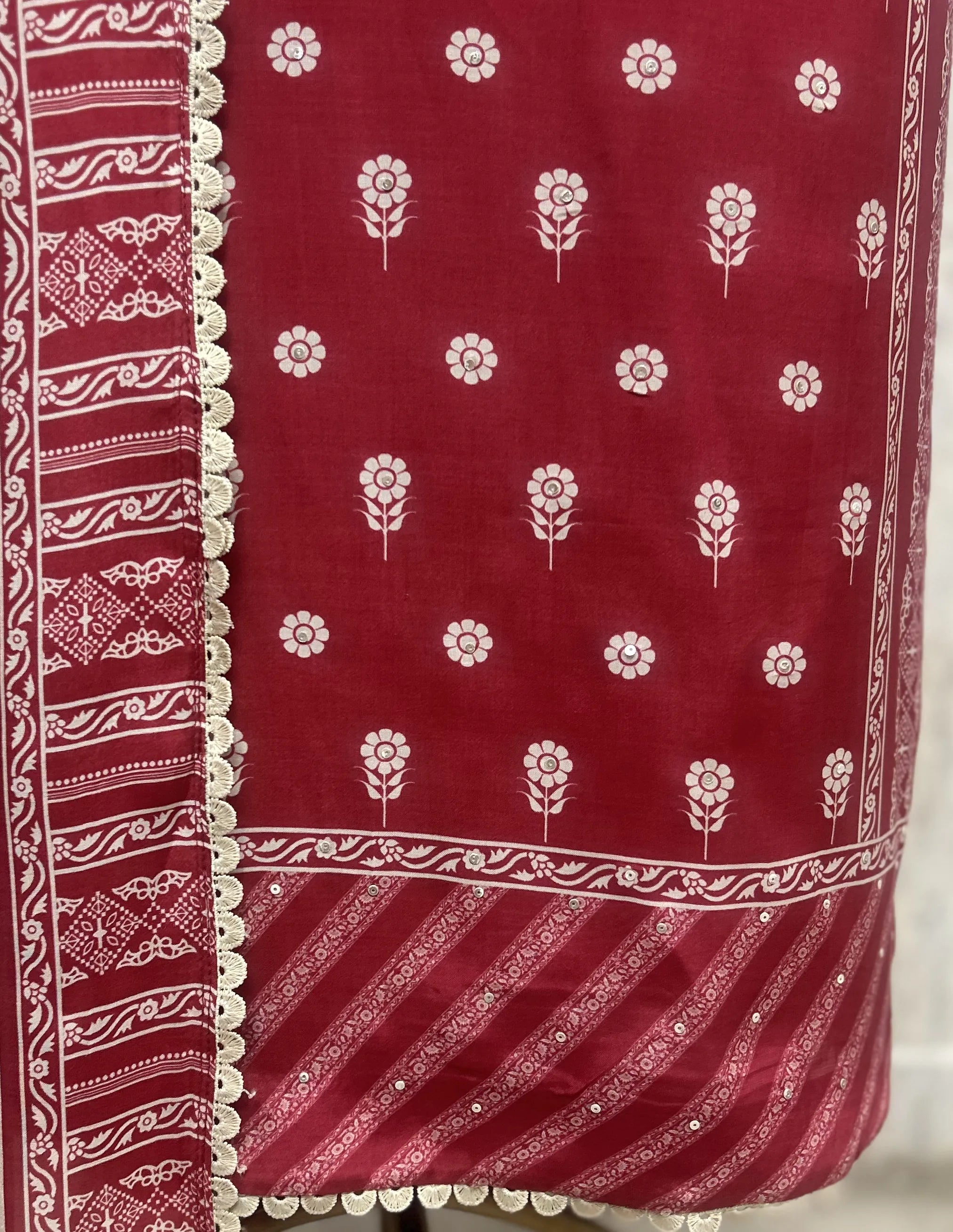 Golden Grace Muslin Unstitched suit