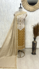 Golden Grace Muslin Unstitched suit