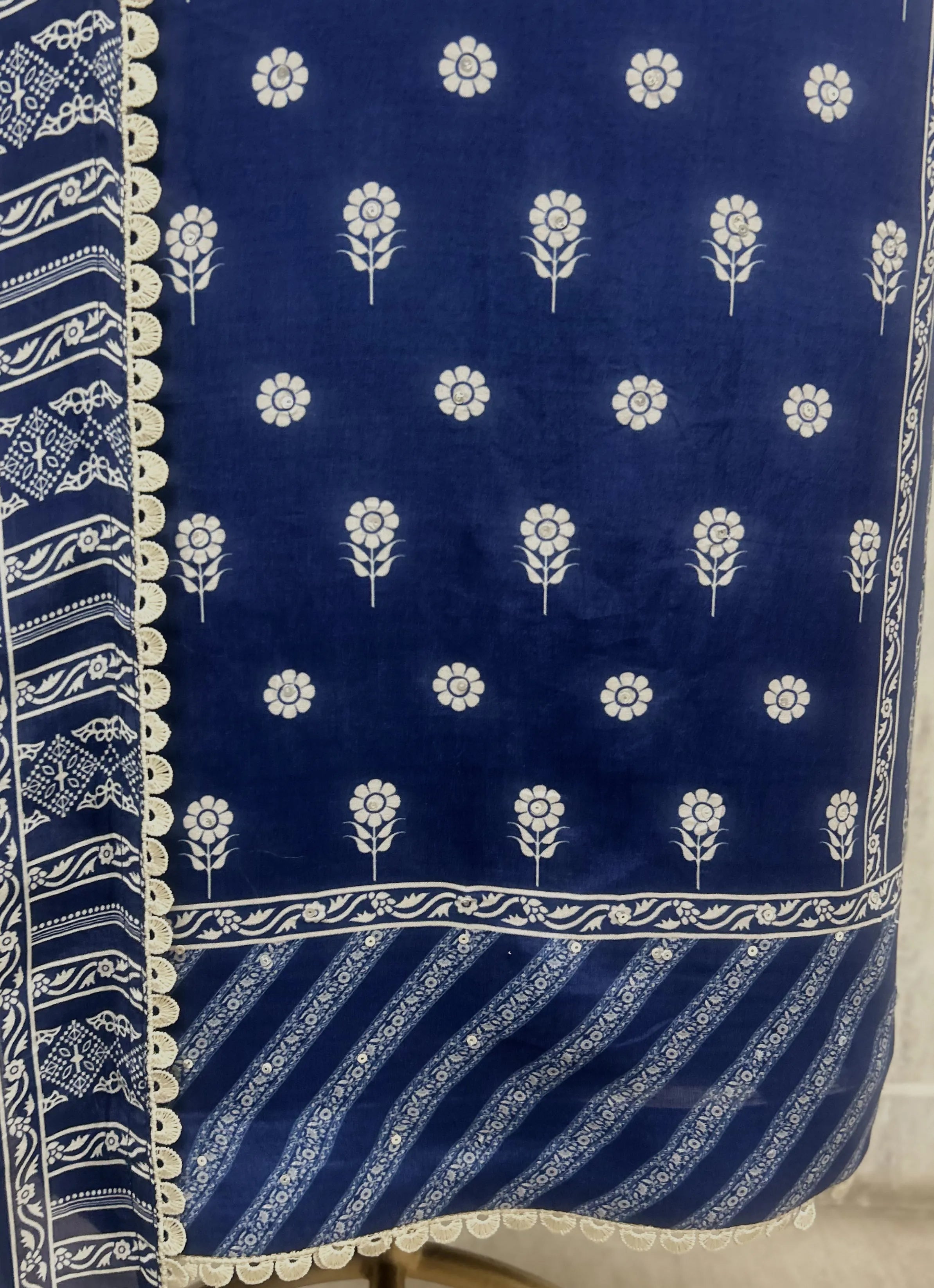 Golden Grace Muslin Unstitched suit