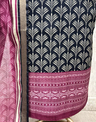 Artful Elegance Maheshwari Unstitched Suit