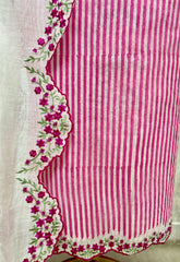 Stripe Graceful Unstitched Suit