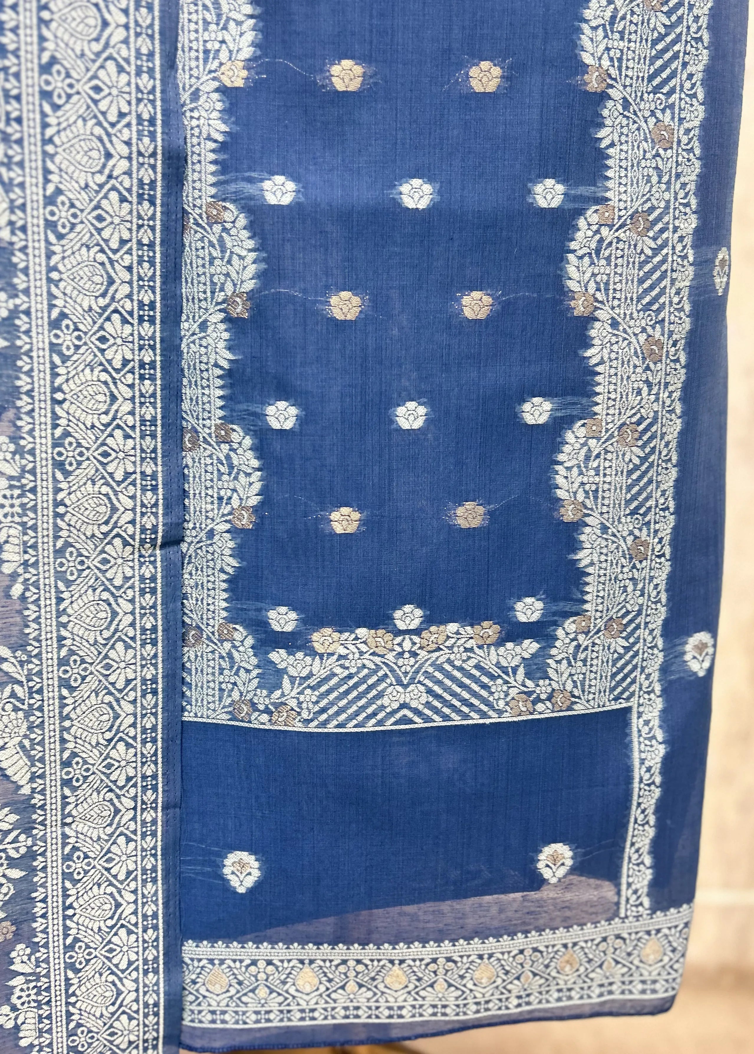 Jamdani Heritage Elegance Unstitched Suit