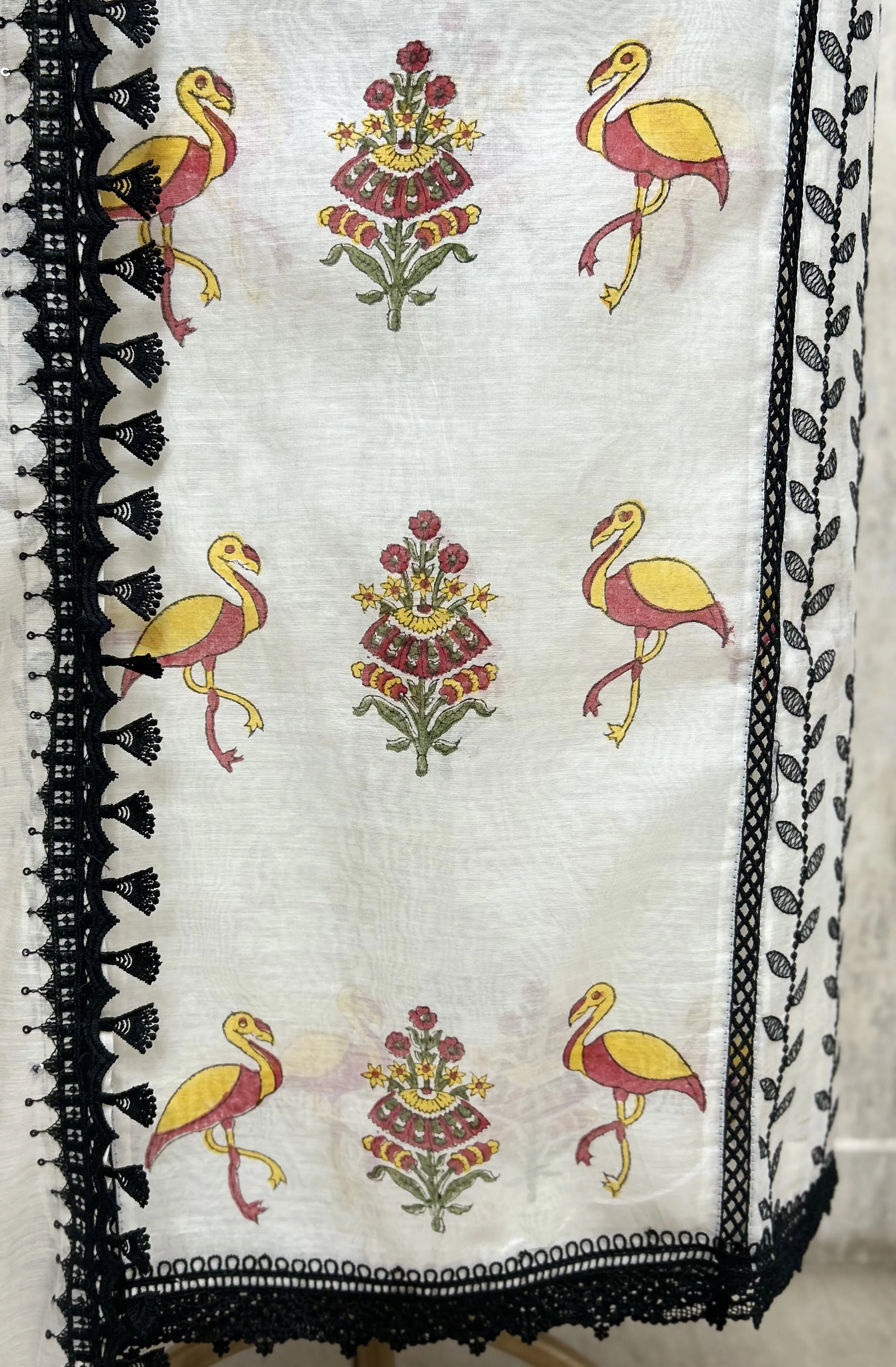 Flamingo Grace Unstitched Suit