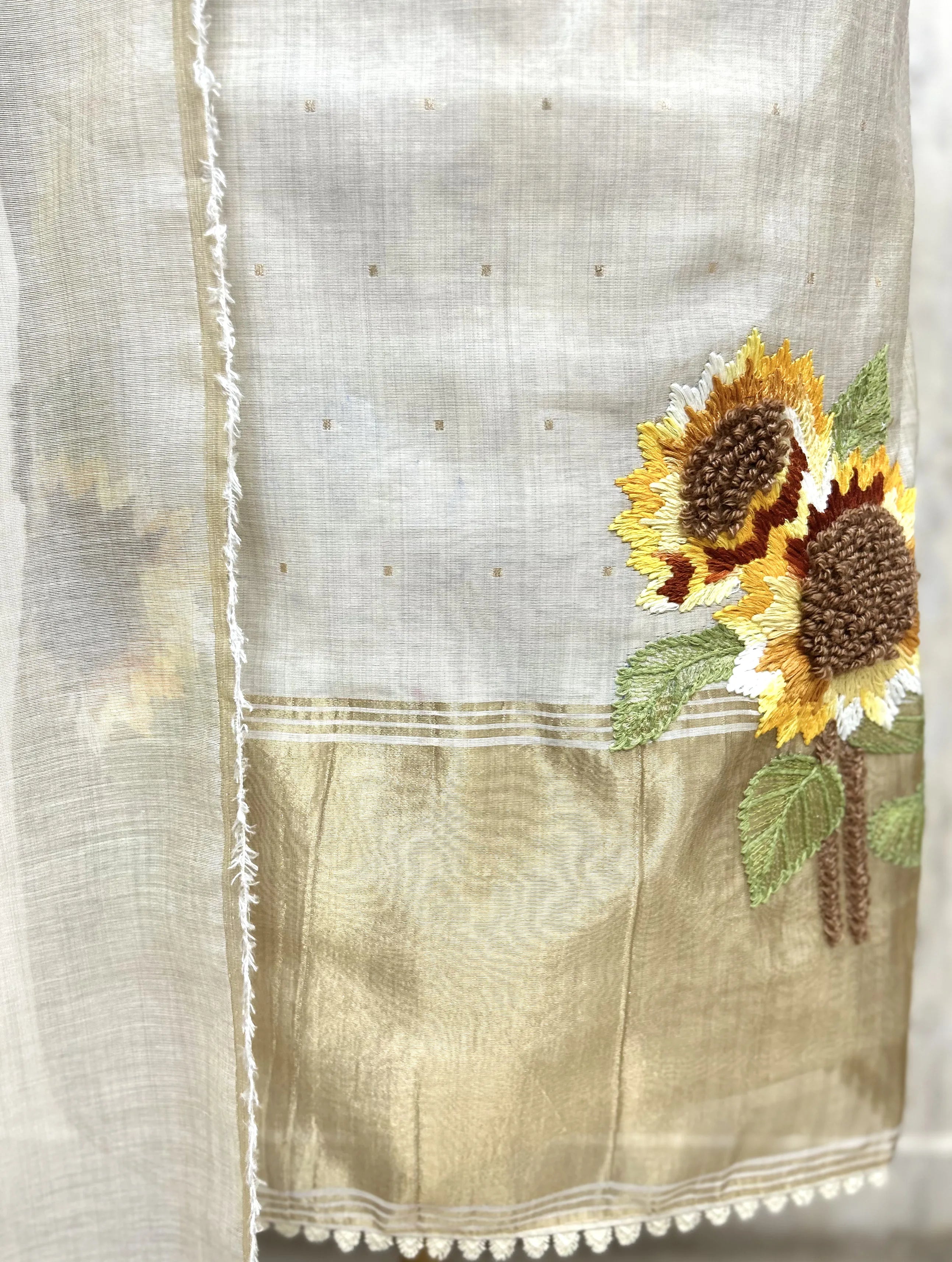 Sunflower Sunshine Unstitched Suit