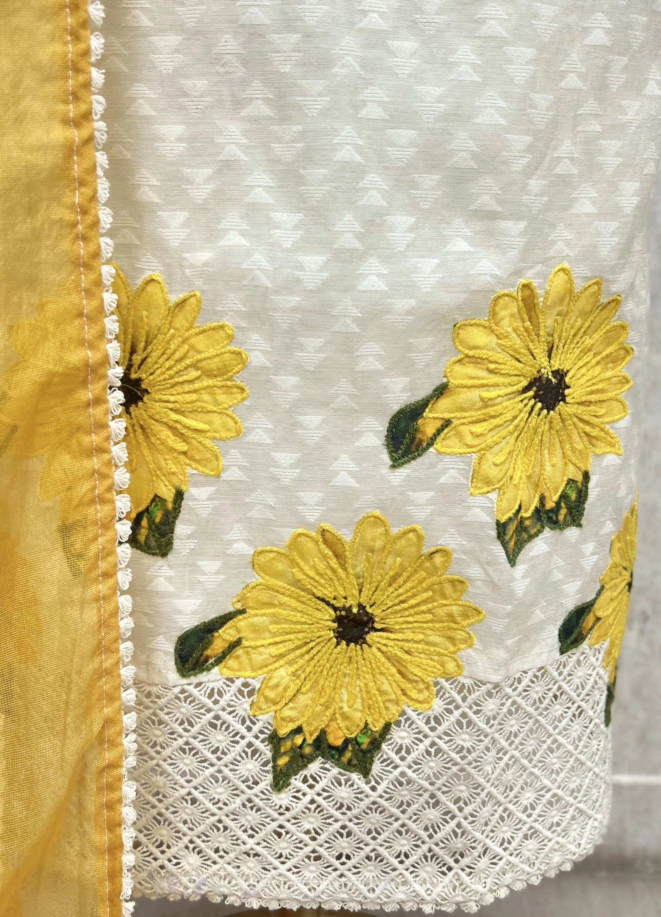 Sunflower Sunshine Unstitched Suit