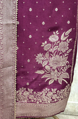 Classic Opulence Dola Silk Unstitched Suit