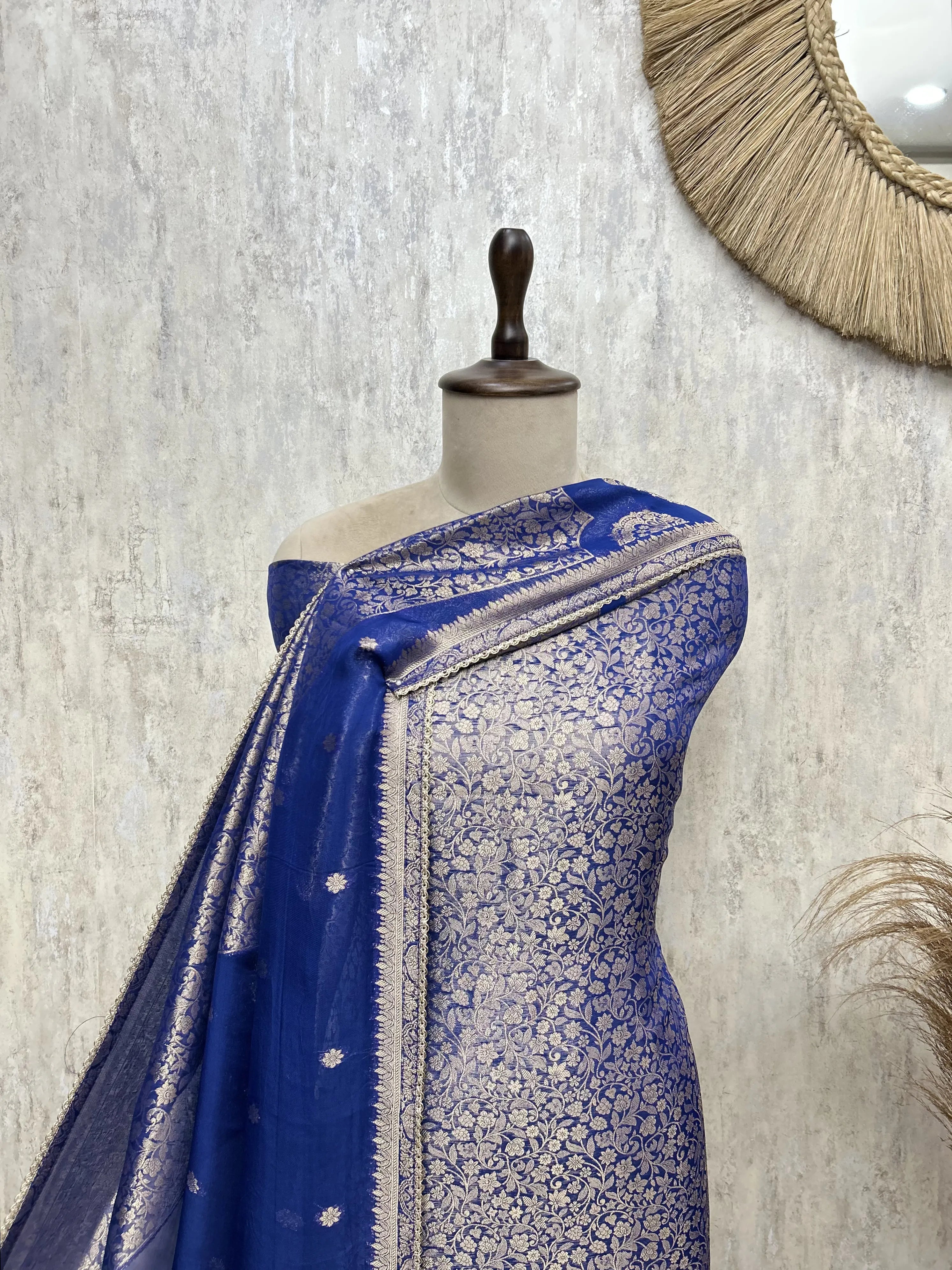 Royal Brocade silk Unstitched Suits