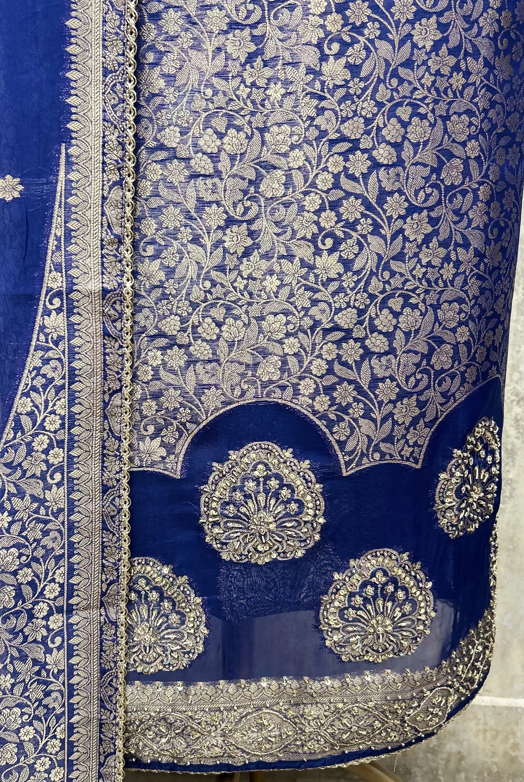 Royal Brocade silk Unstitched Suits