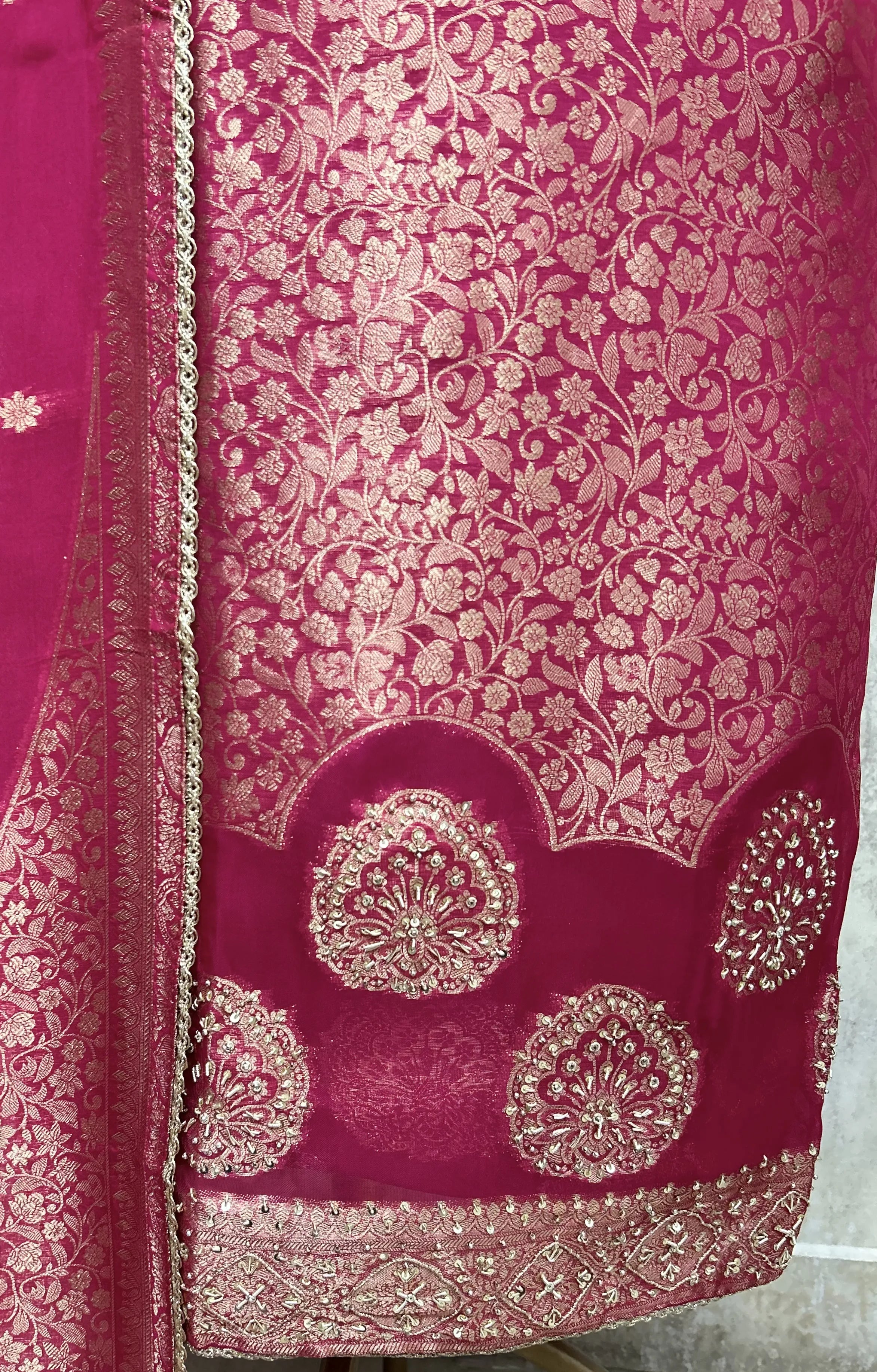 Royal Brocade silk Unstitched Suits