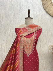 Regal Reverie Dola Silk  Unsticthed Suits