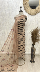 Retro Polka Dot Unstitched Suit