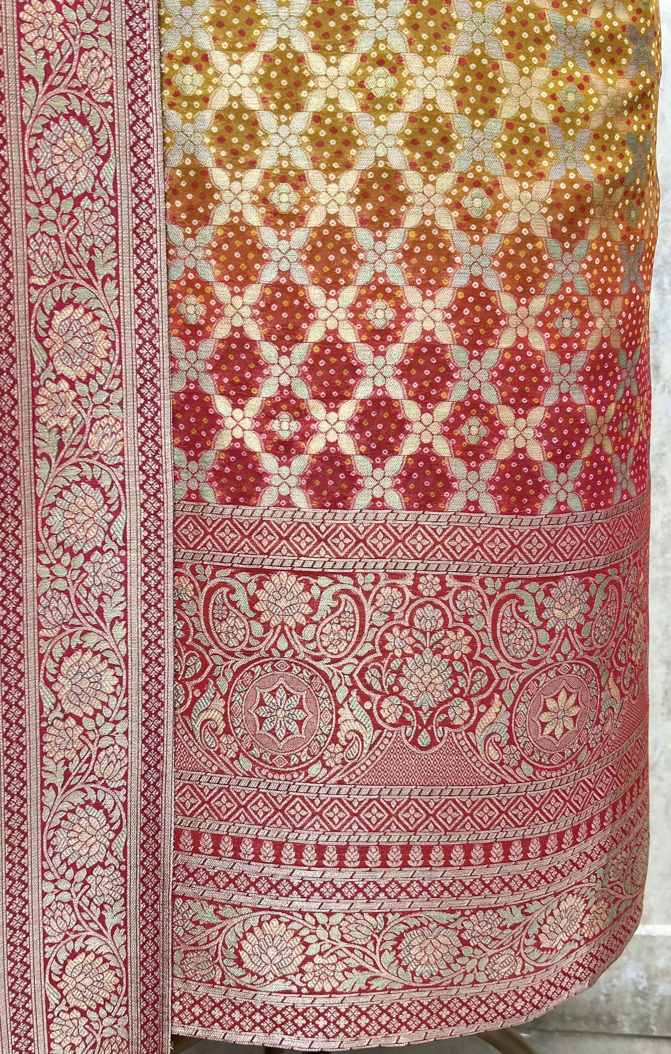 Tradition Woven in Detail Khaddi Georgette Unstitched Suits