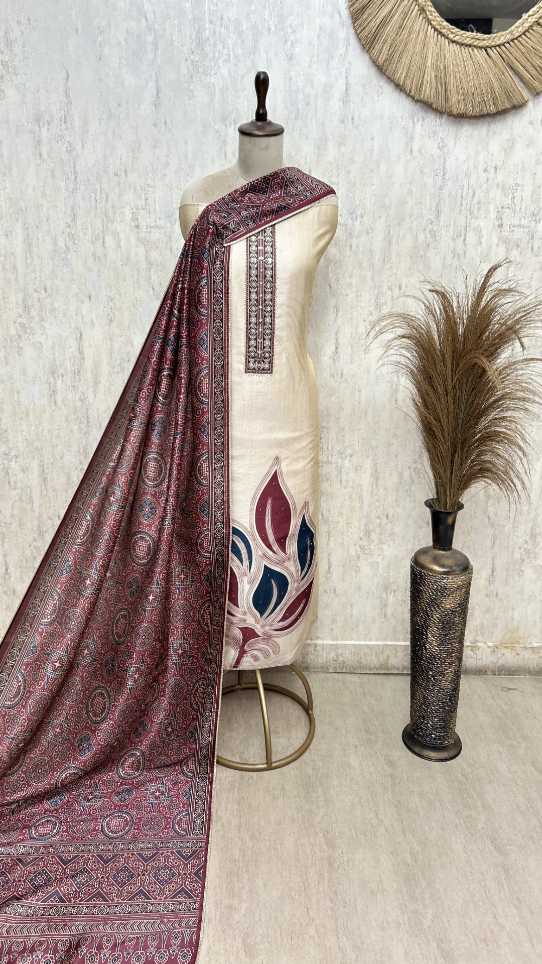 Beyond the Ordinary Weave Tussar Silk Unstitched Suits