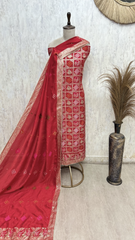 Heirloom Weaves Dola Silk  Unsticthed Suits