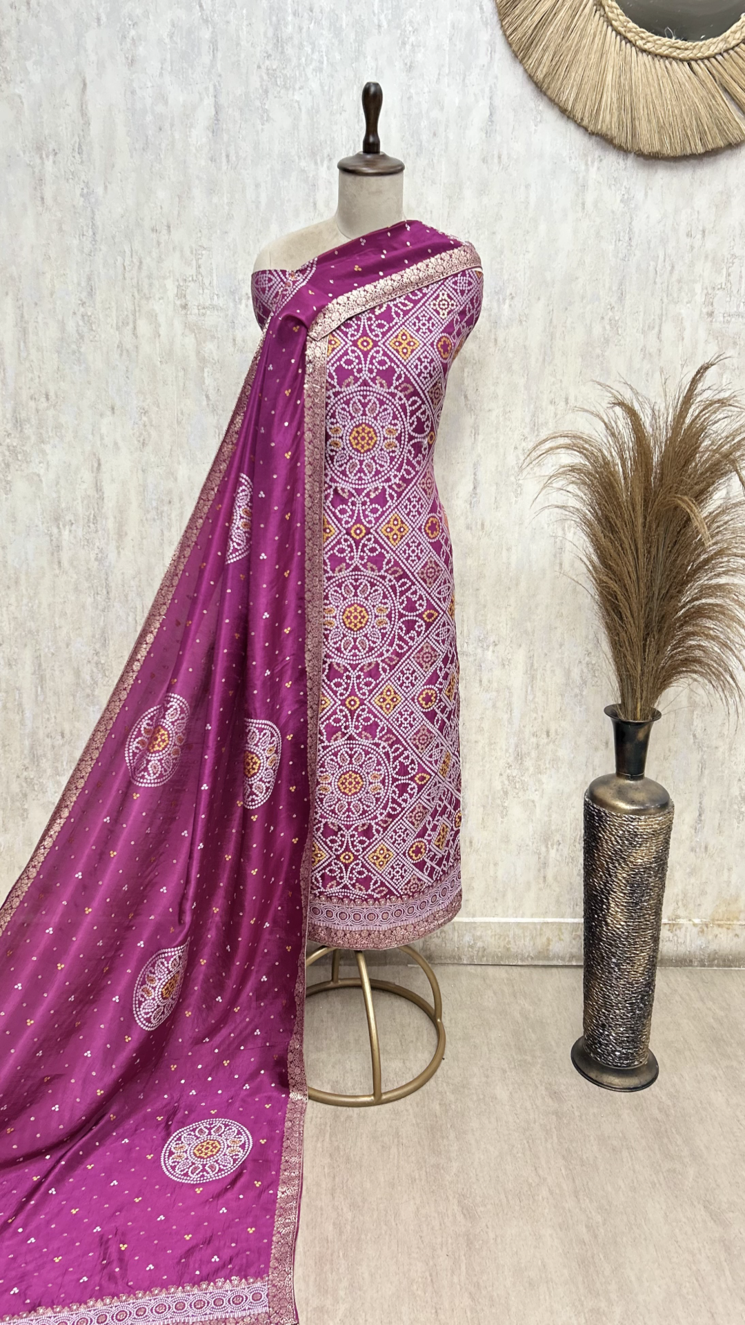Dola Silk Unstitched Suits