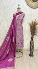 Dola Silk Unstitched Suits