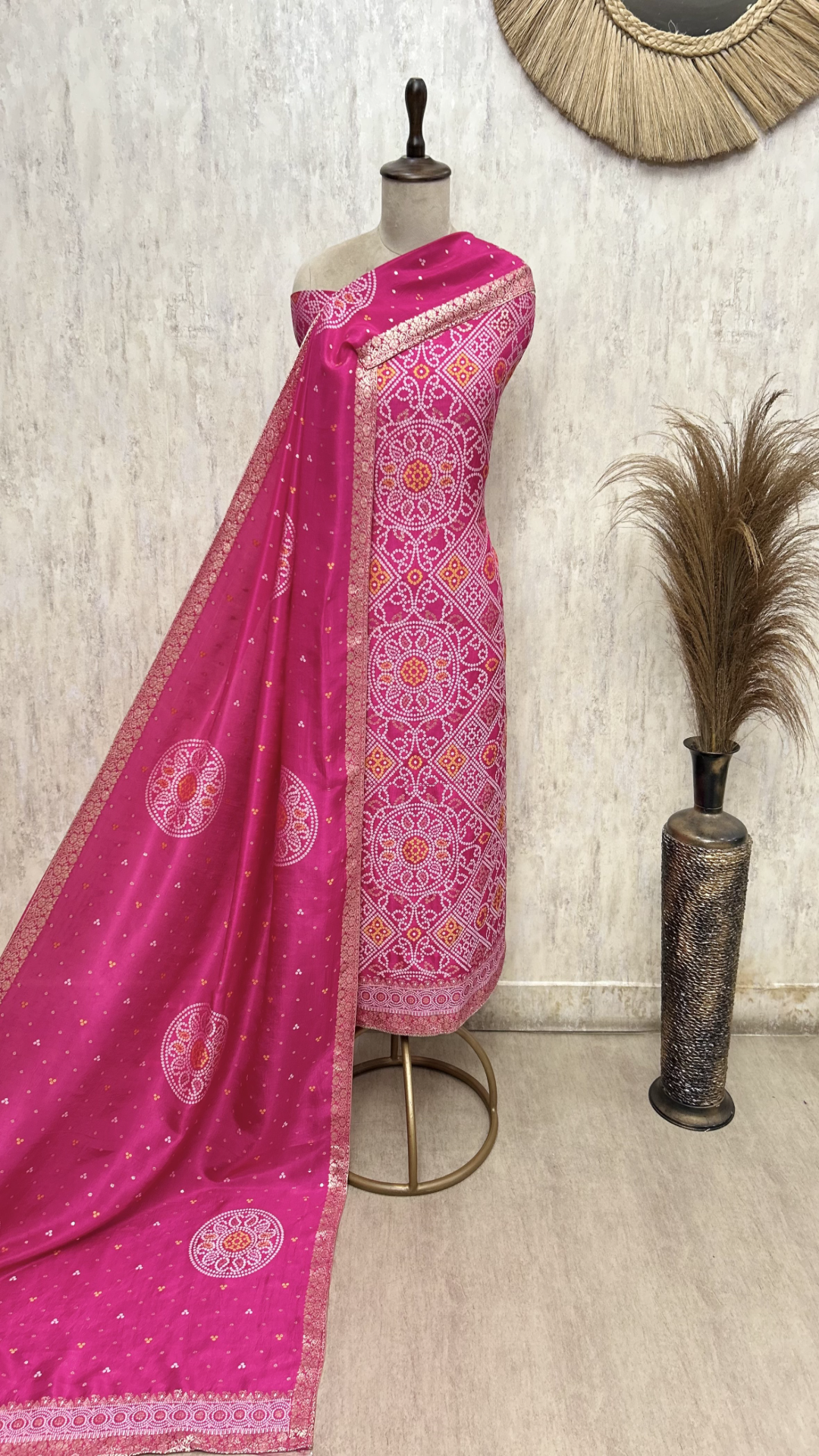 Dola Silk Unstitched Suits