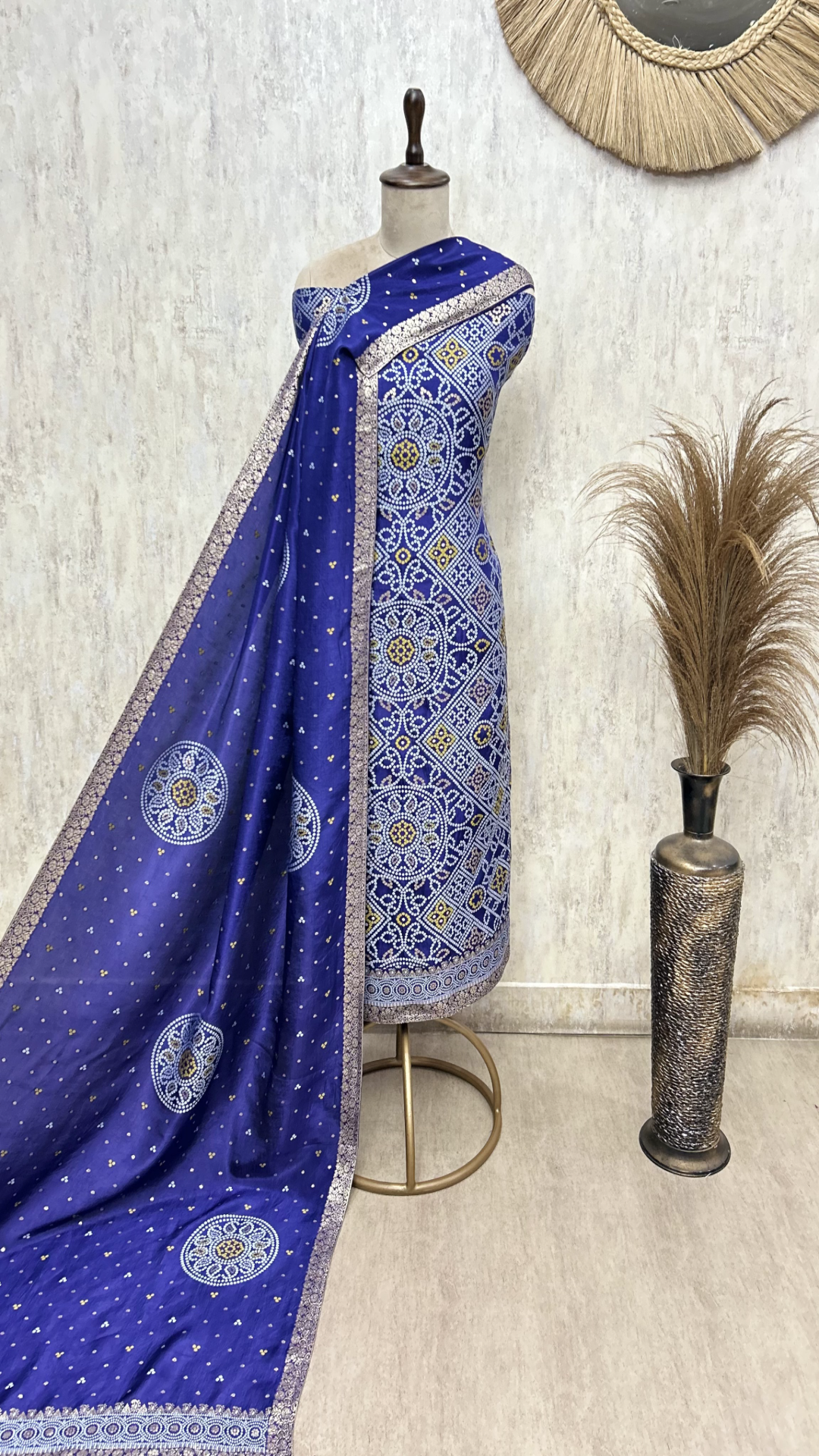 Dola Silk Unstitched Suits