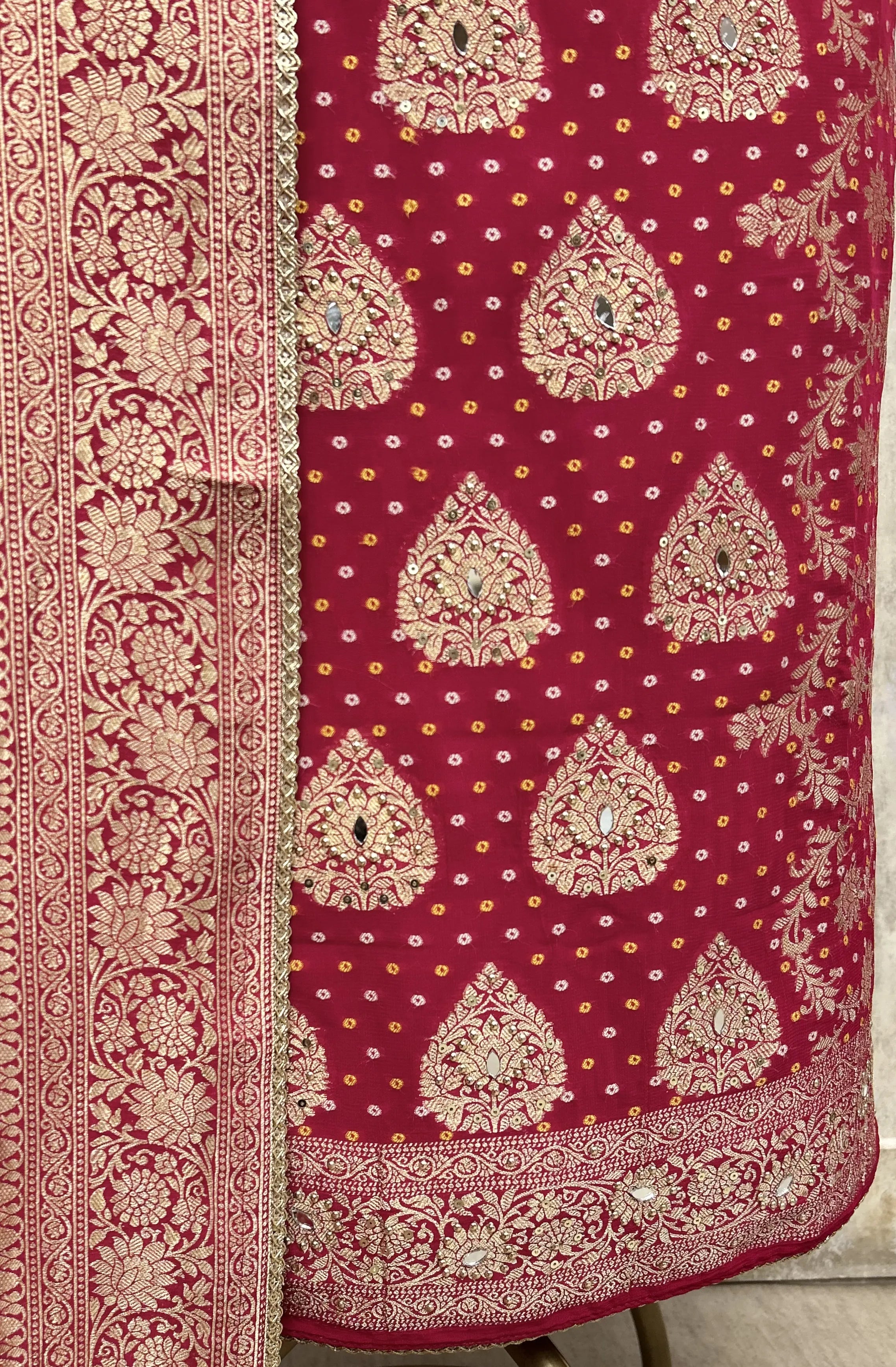 Khaddi Georgette Unstitched Suits
