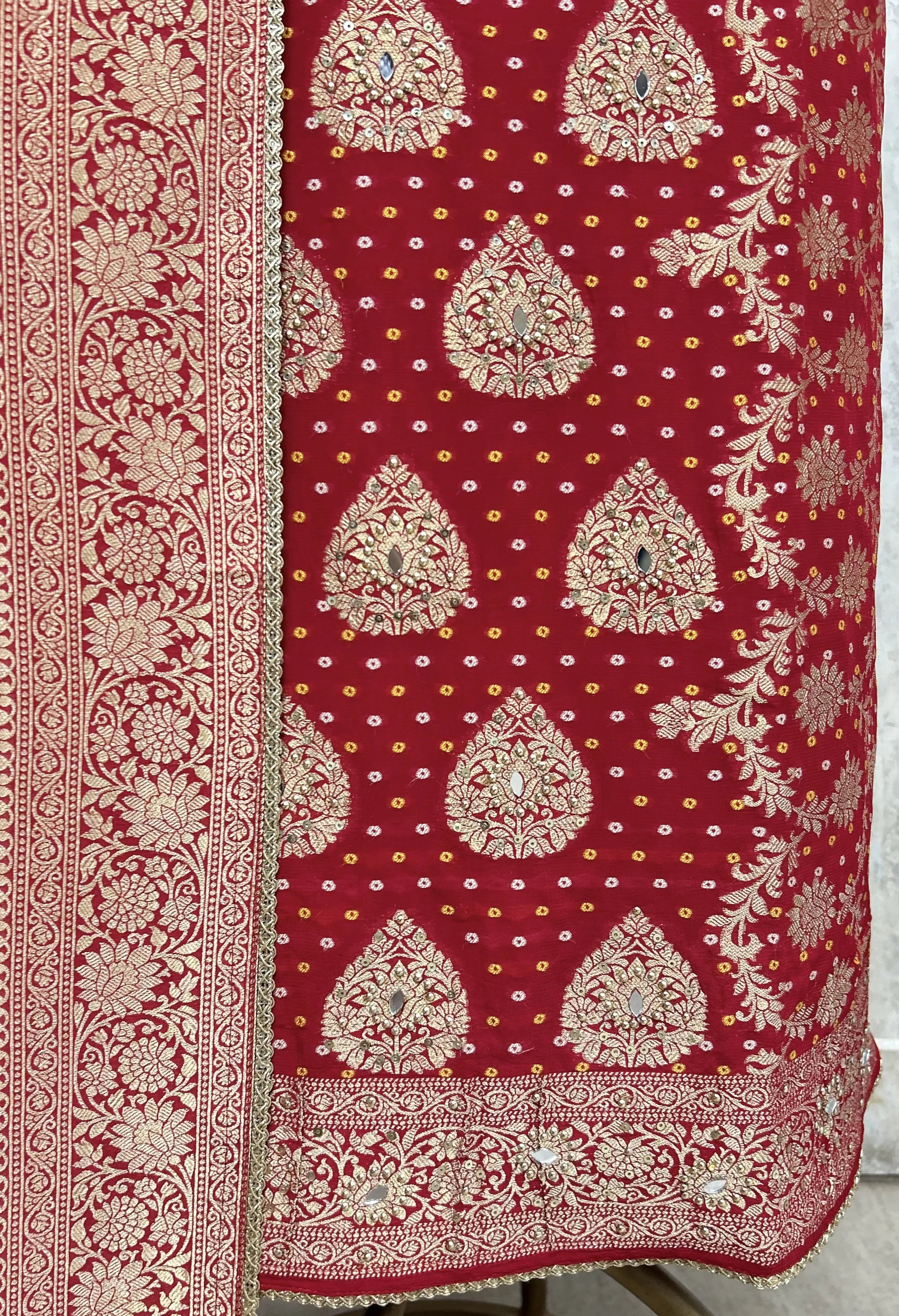 Khaddi Georgette Unstitched Suits
