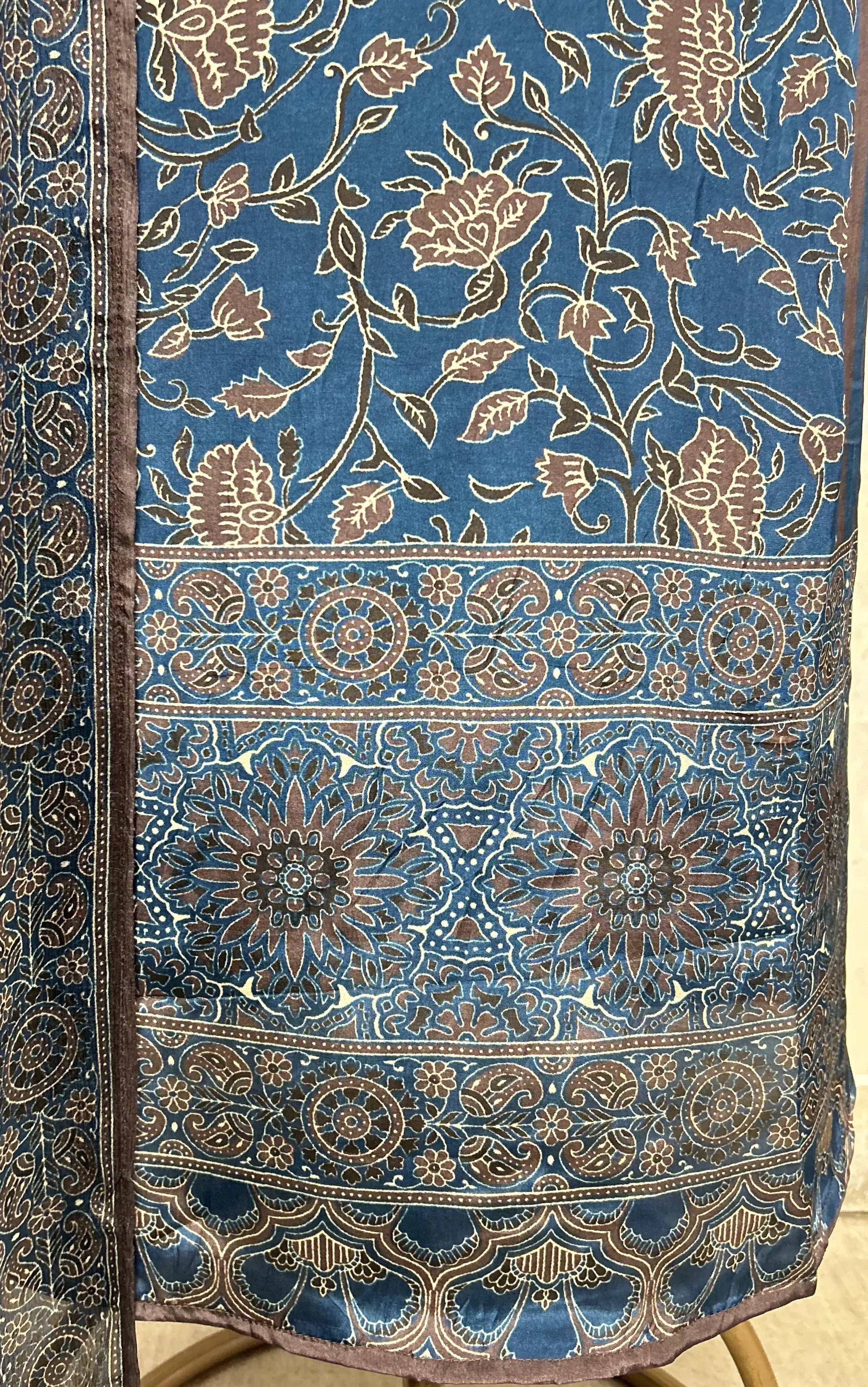 The Artistry Edit Printed Crepe Unstitched Suits