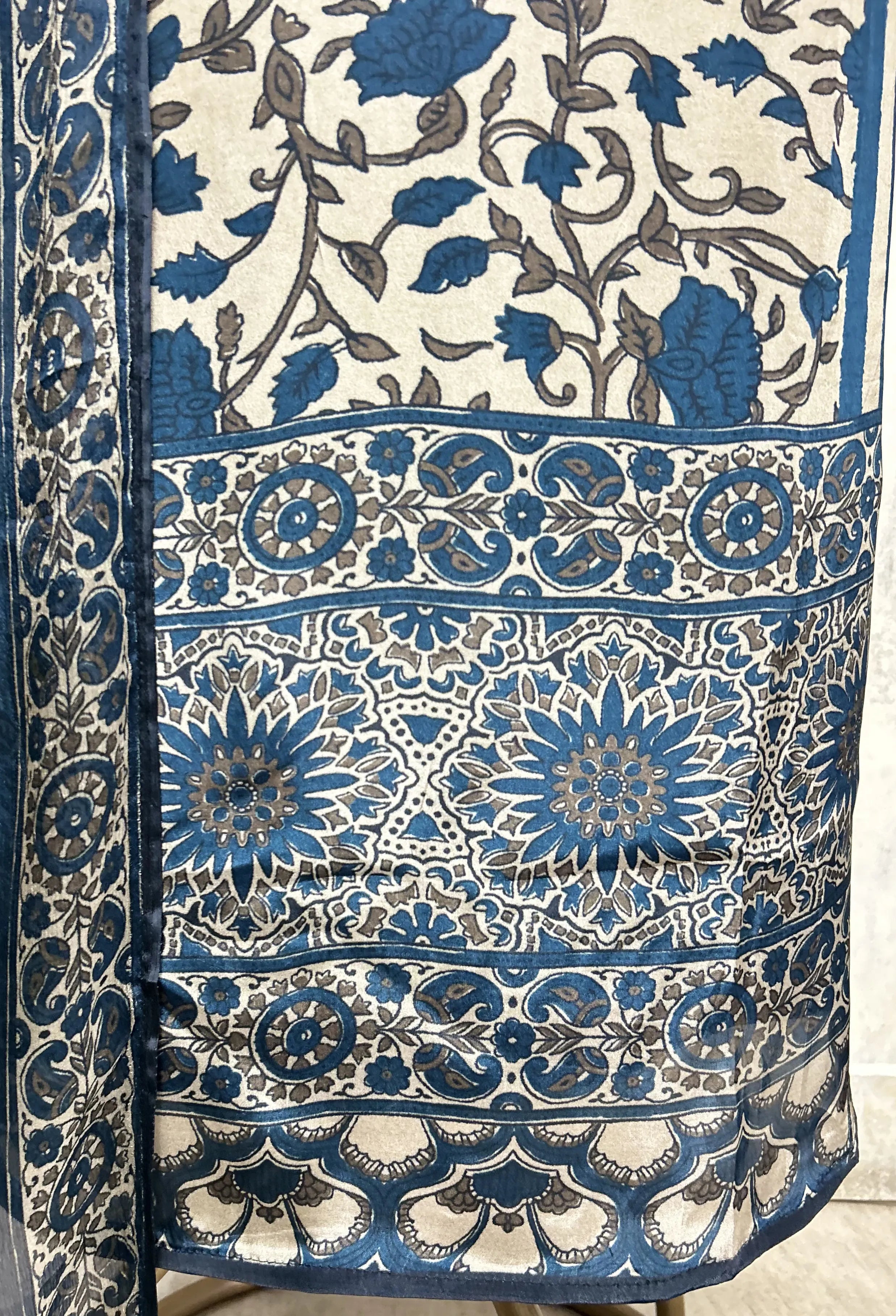 The Artistry Edit Printed Crepe Unstitched Suits