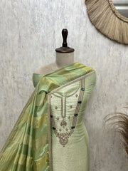 The Lustre of Artistry – Giraffe Tissue Unstitched Suits