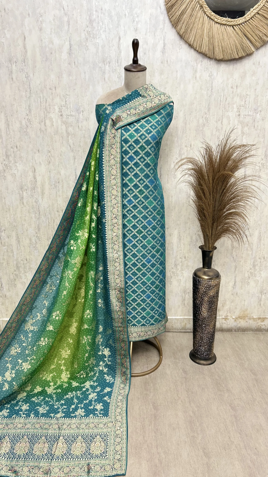 Banarasi Khaddi Georgette Unstitched Suits