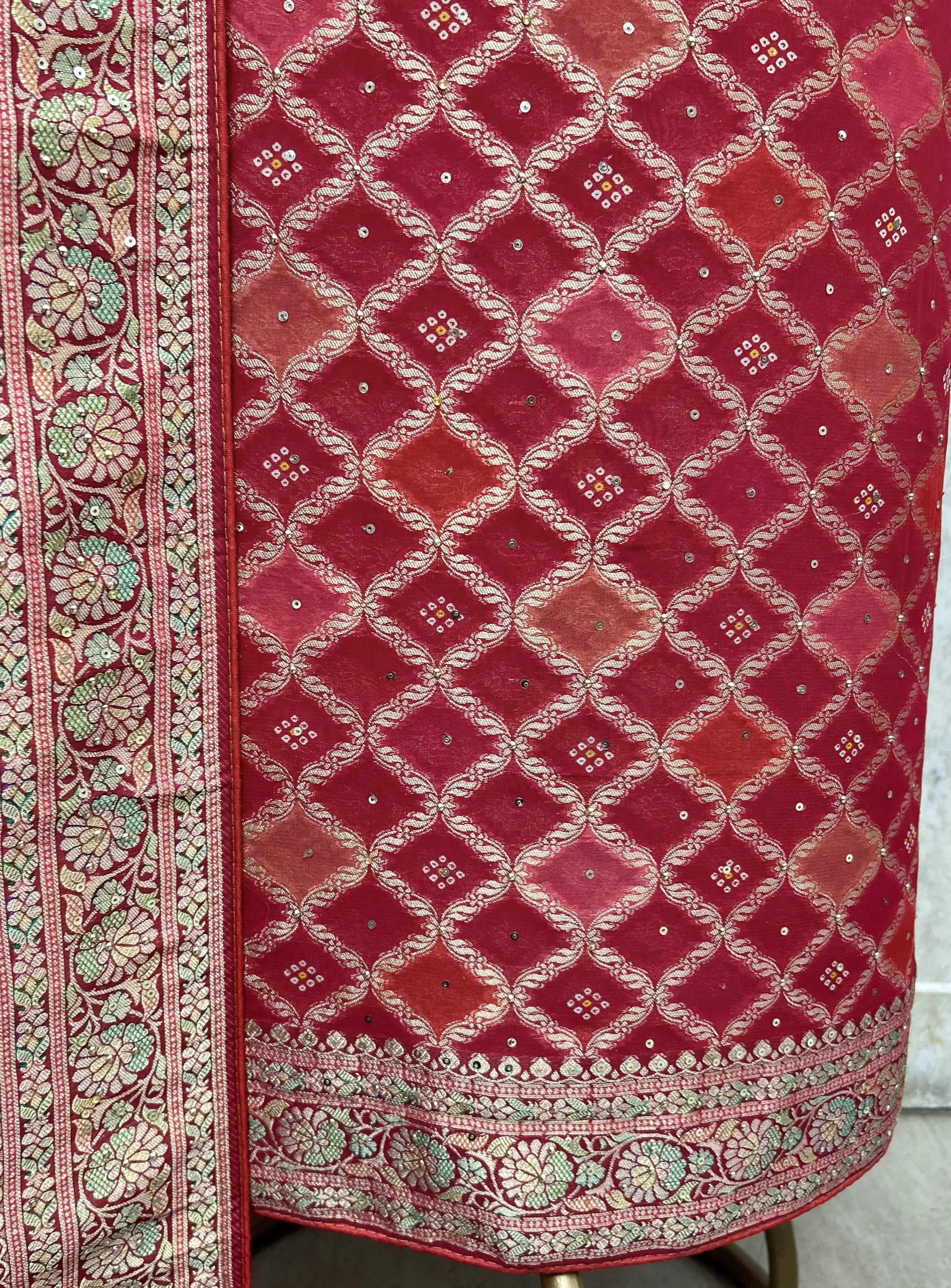Banarasi Khaddi Georgette Unstitched Suits