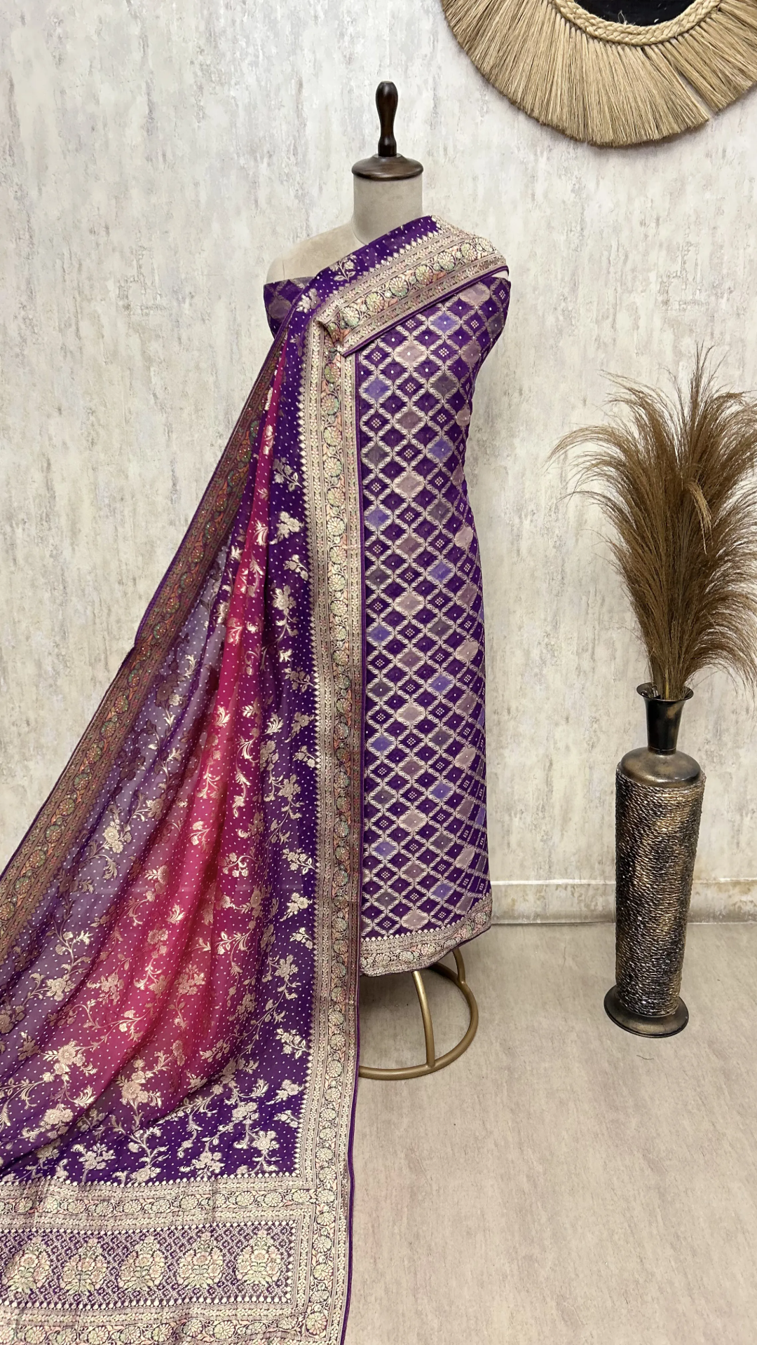 Banarasi Khaddi Georgette Unstitched Suits