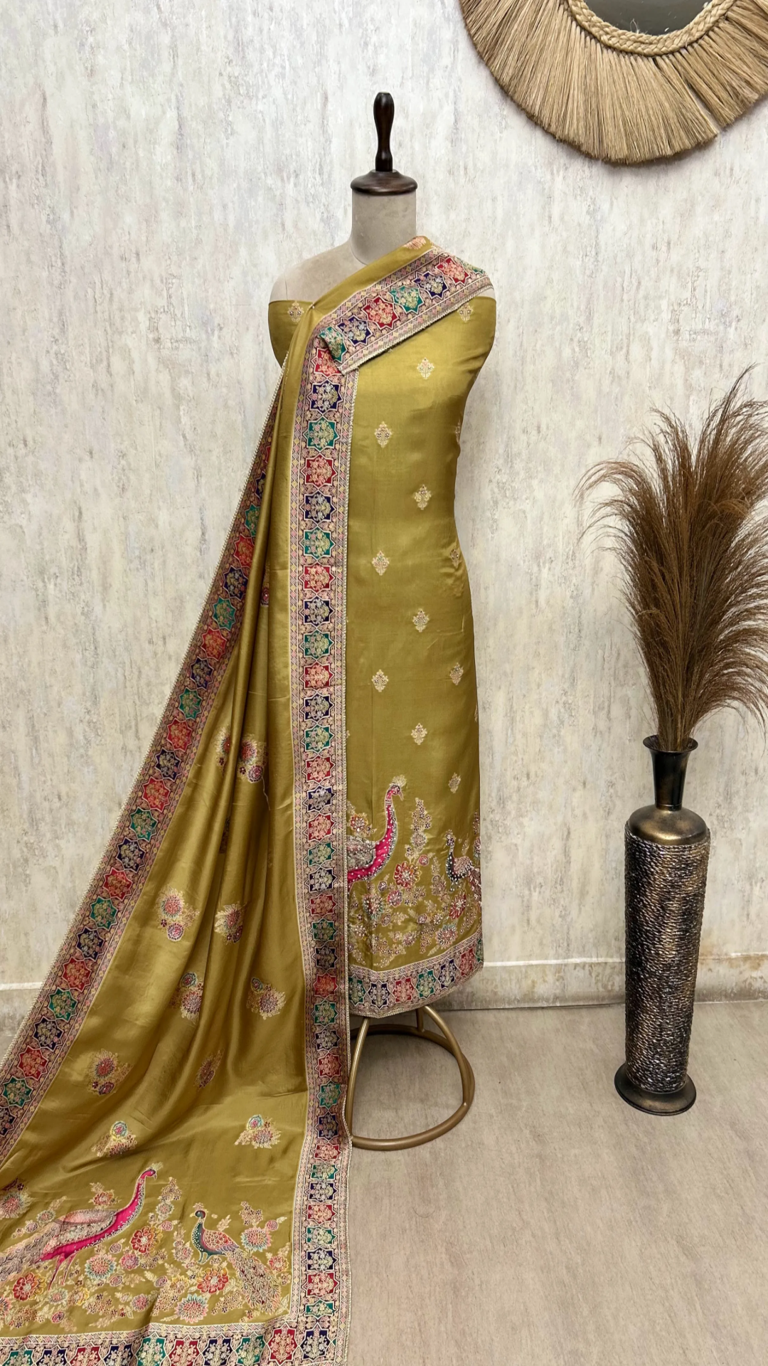 Timeless Beauty Of Opada Silk Unstitched Suits