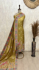 Timeless Beauty Of Opada Silk Unstitched Suits