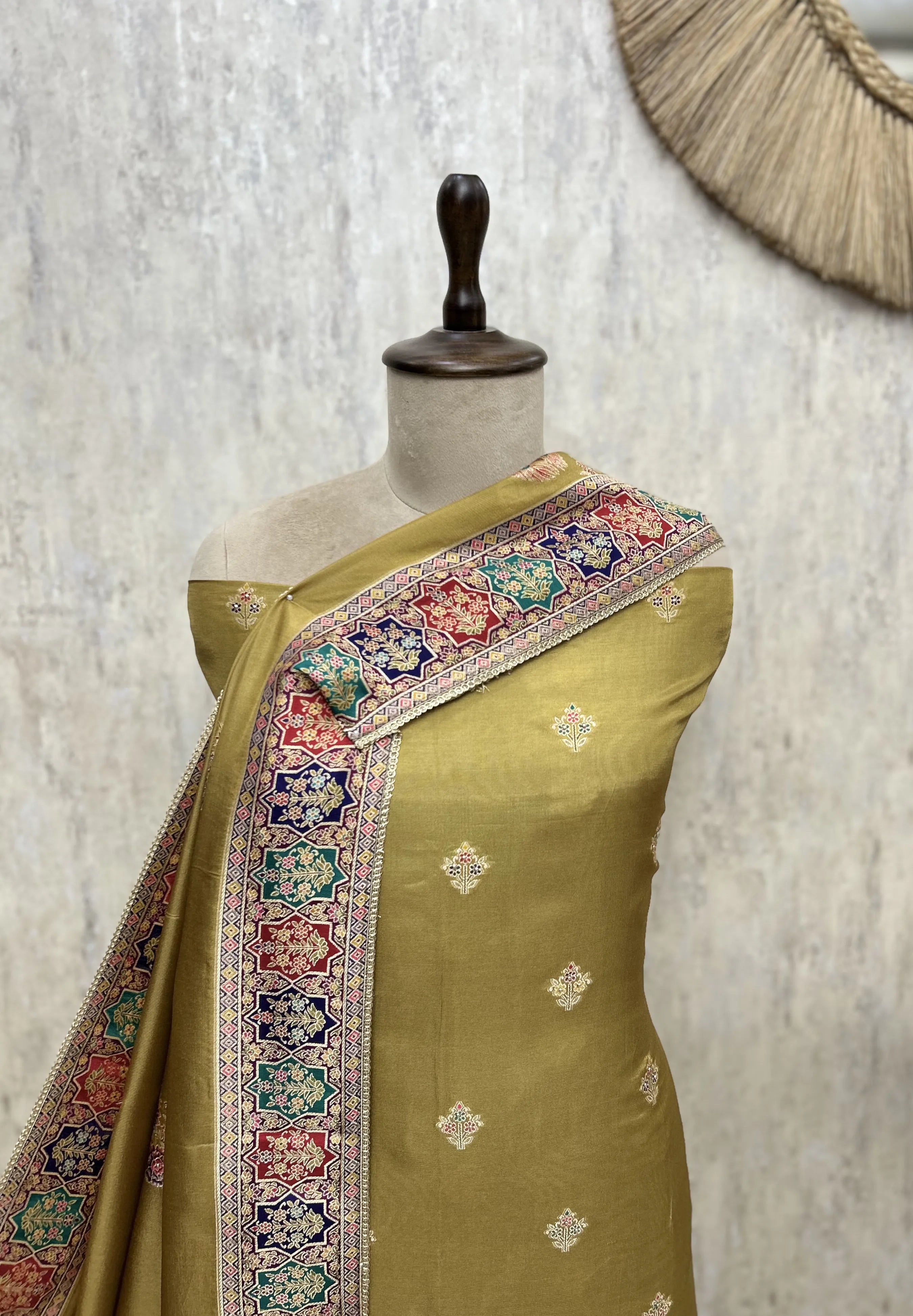 Timeless Beauty Of Opada Silk Unstitched Suits