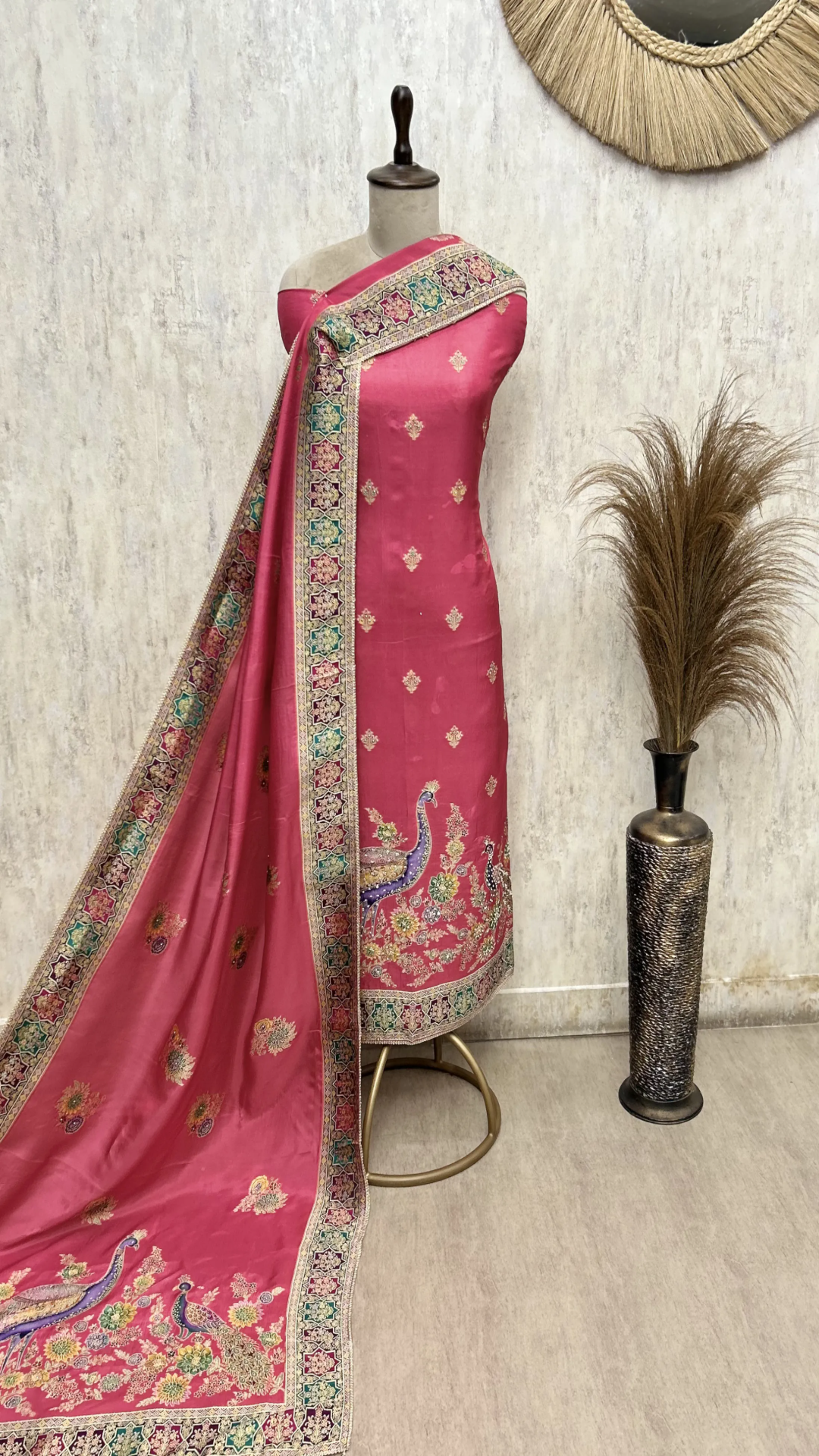 Timeless Beauty Of Opada Silk Unstitched Suits