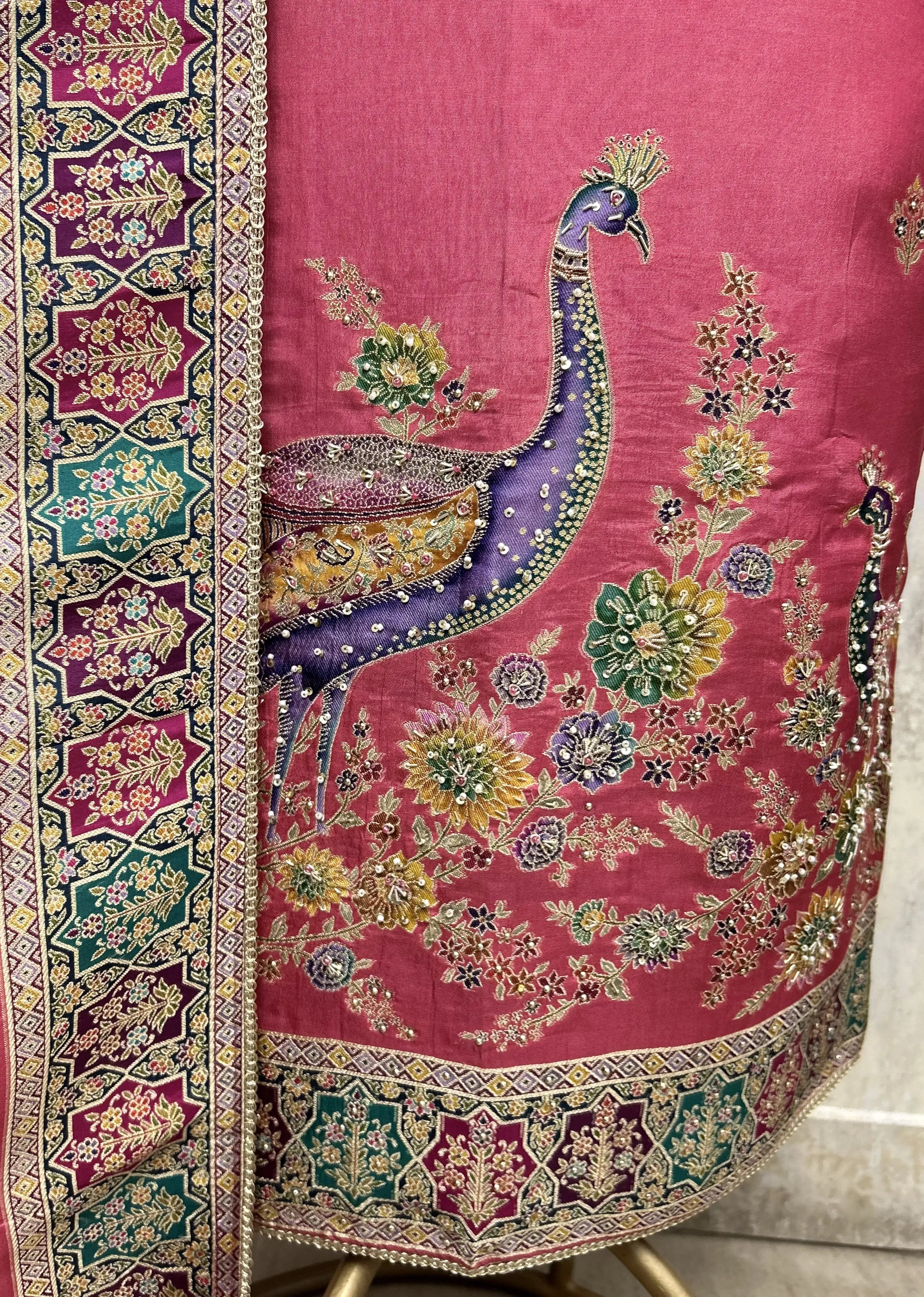 Timeless Beauty Of Opada Silk Unstitched Suits