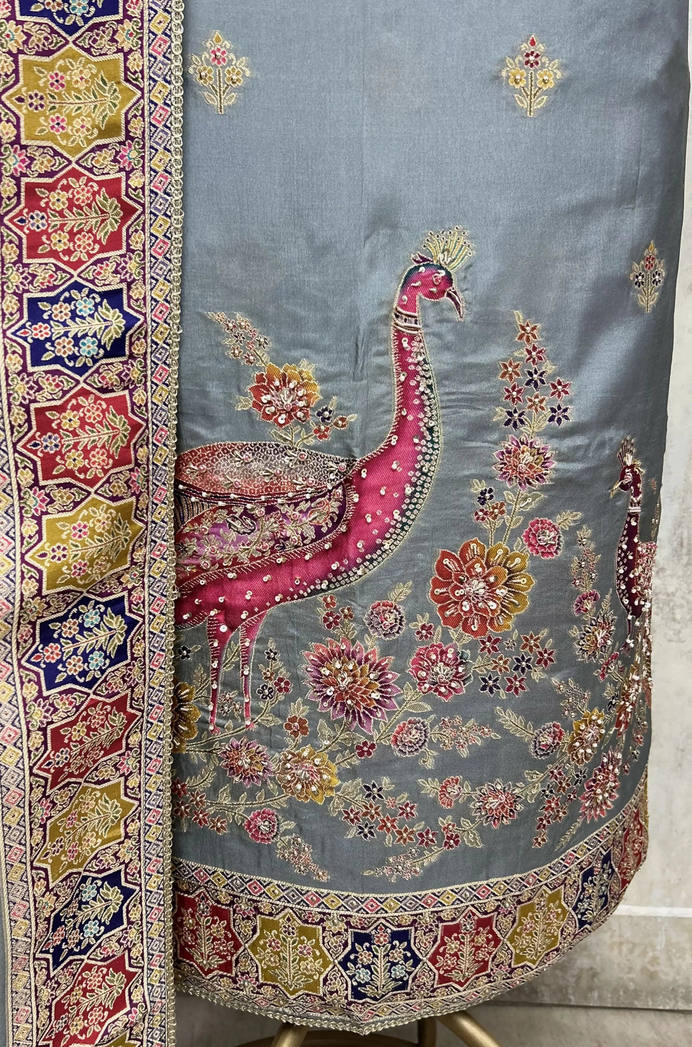Timeless Beauty Of Opada Silk Unstitched Suits