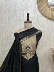 Tussar Silk Unstitched Suit