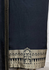 Tussar Silk Unstitched Suit