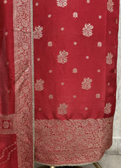 The Festive Folio Dola Silk Unstitched Suits